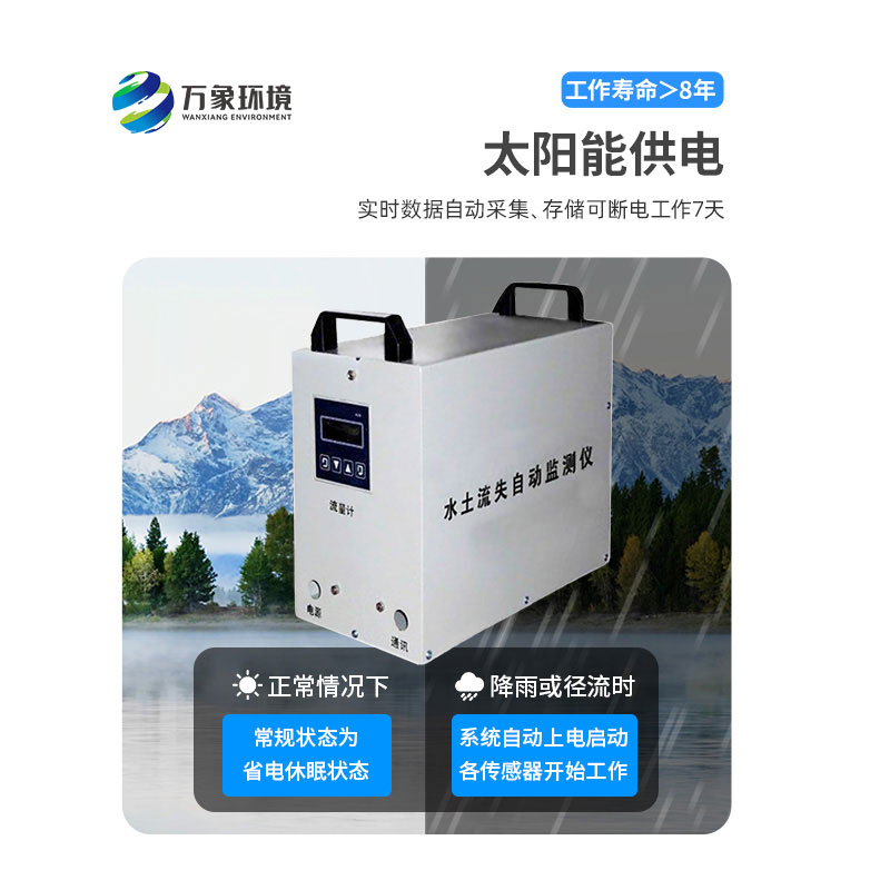 徑流場水土流失自動監(jiān)測系統(tǒng)：智能預警，防患于未然