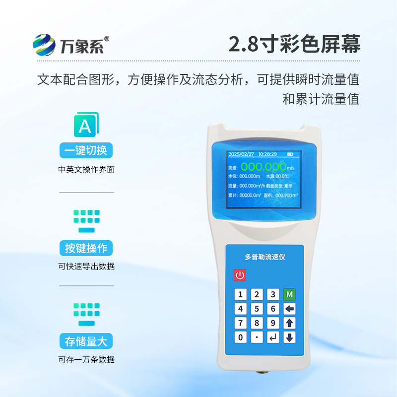 便攜式多普勒流速流量?jī)x